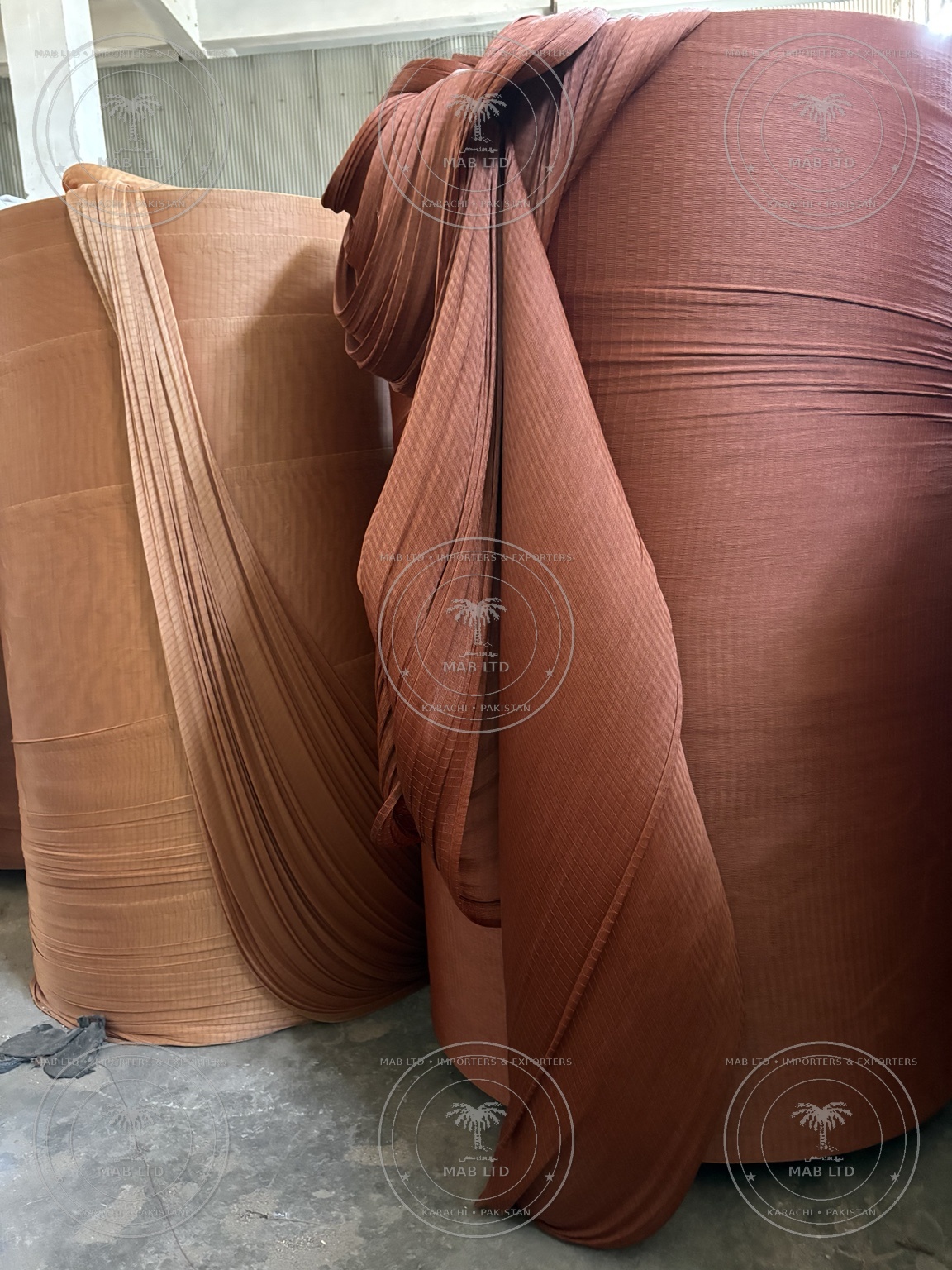 Polyester tire cord rolls