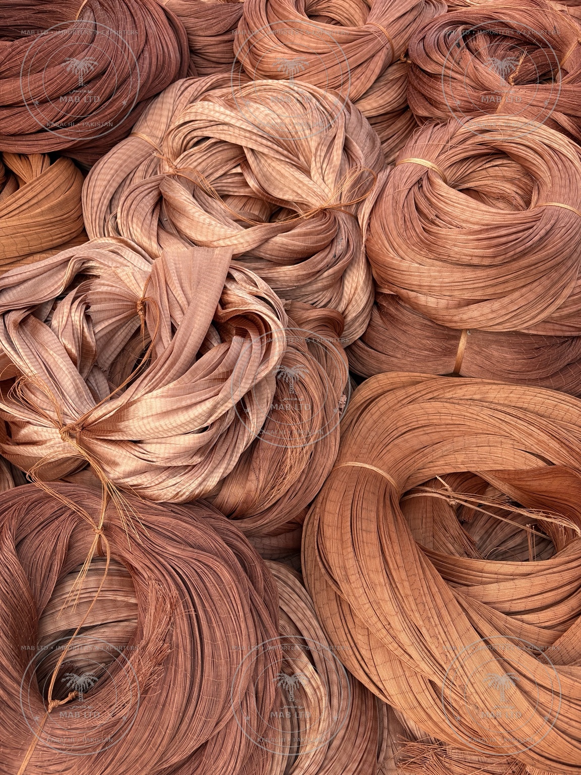Tire Cord Ropes Close View