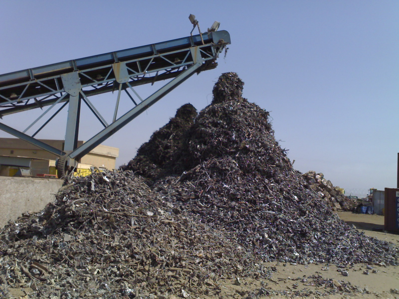 Iron and steel scrap stock