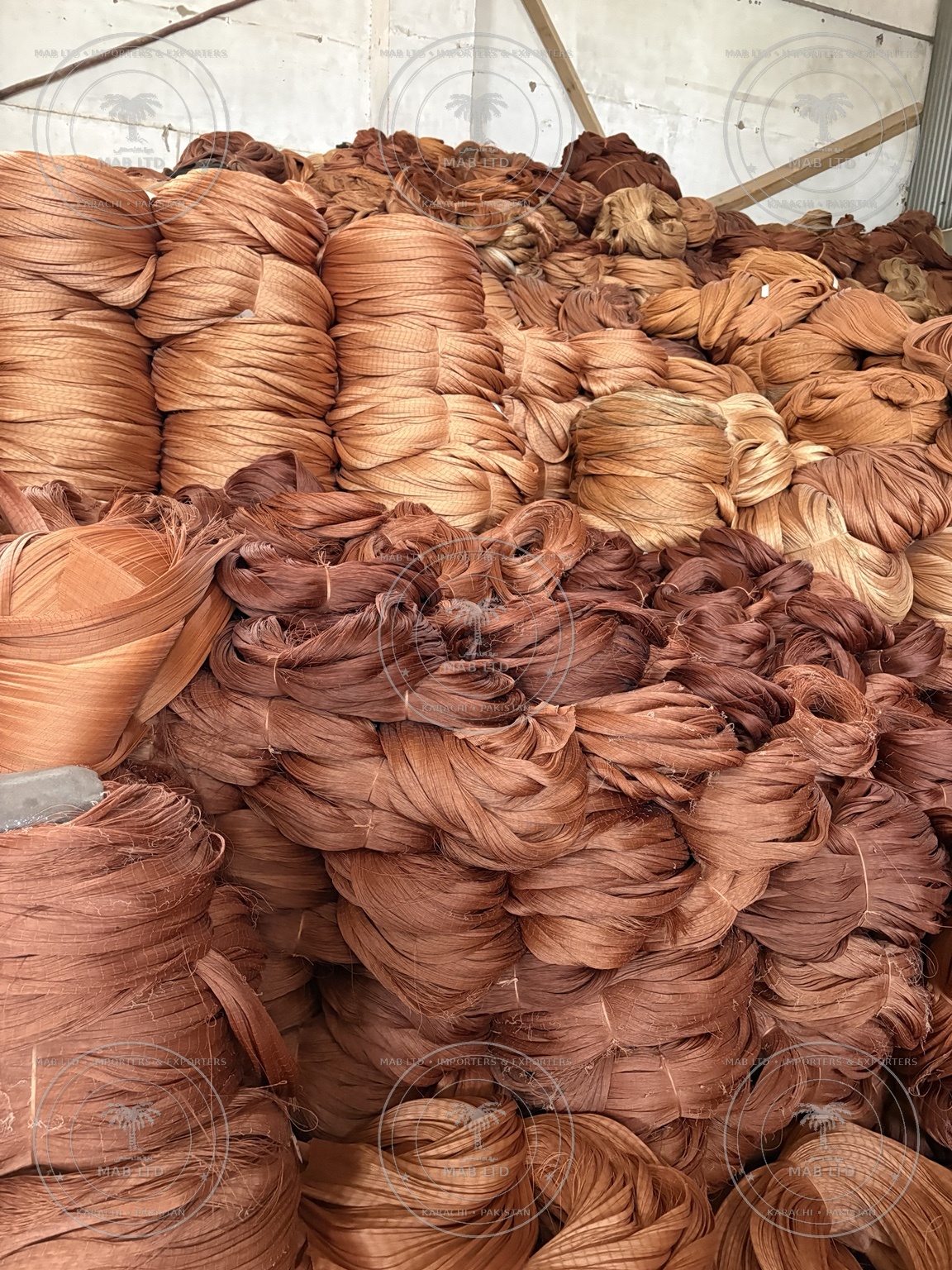 Polyester tire cord ropes