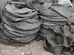 Scrap butyle tubes