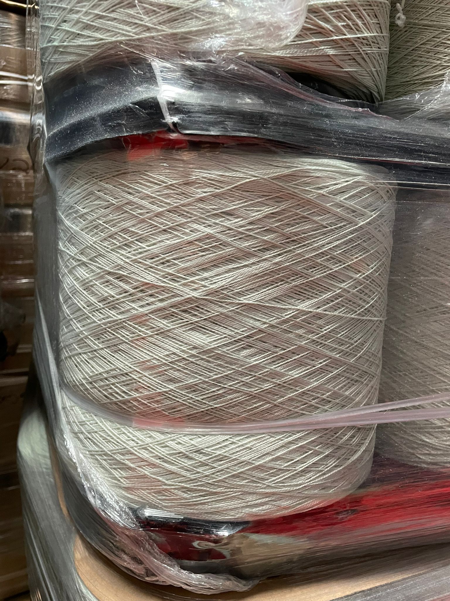 Polyester yarn stock